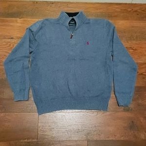 Polo Ralph Lauren half-zip sweater L